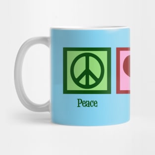 Peace Love Quilting Mug